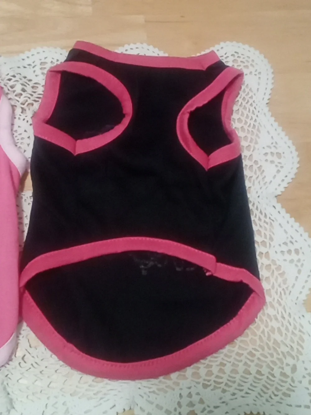 Two nwot female doggie shirts, for teeny tiny dog